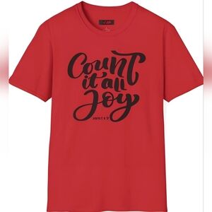 Count It Joy Unisex Softstyle T-Shirt
